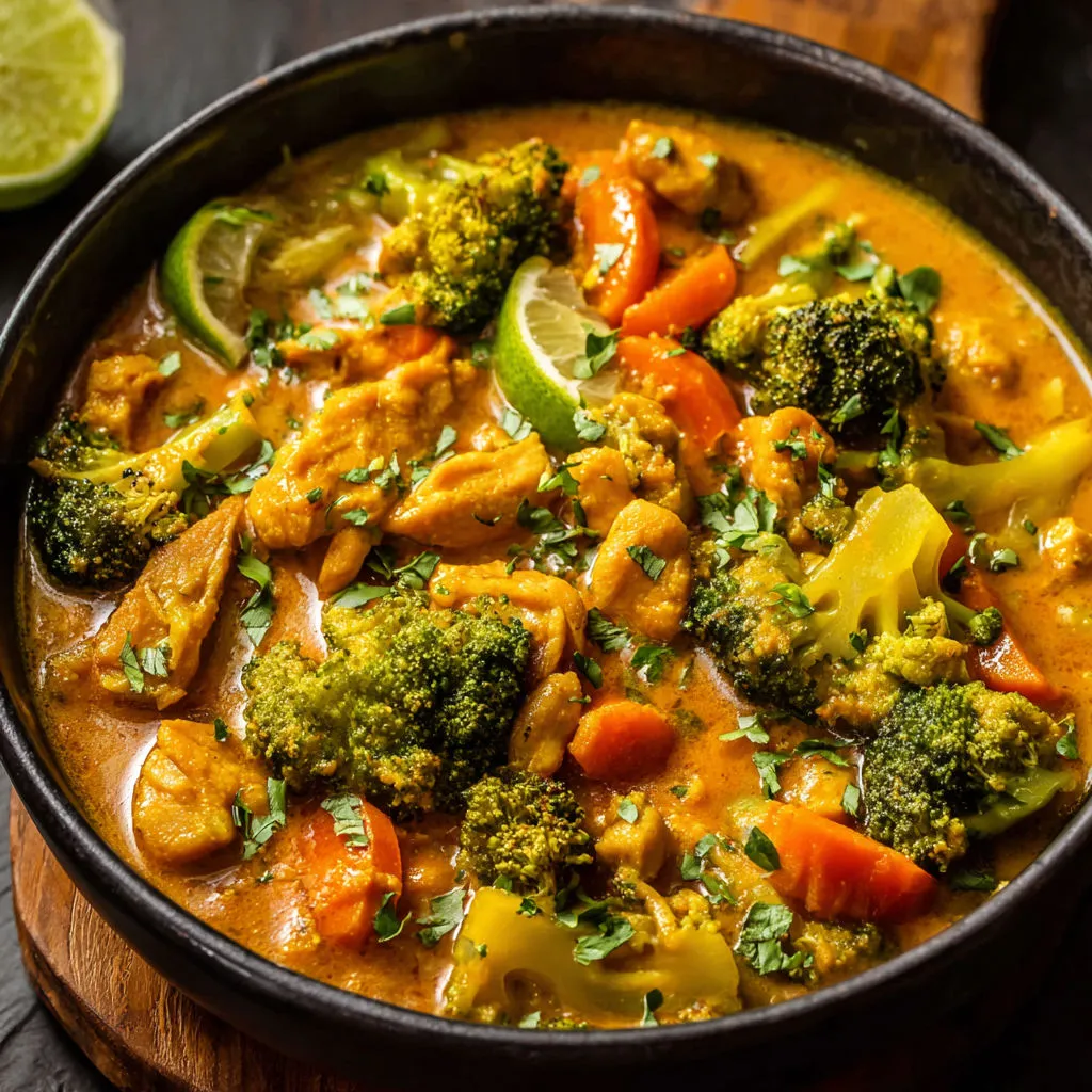 Authentic Thai Pumpkin Curry Chicken Recipe