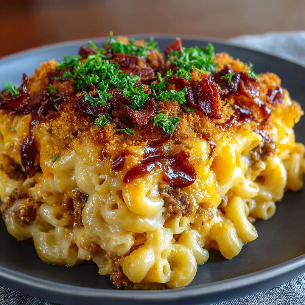 BBQ Bacon Mac and Cheese: A Gooey Delight!