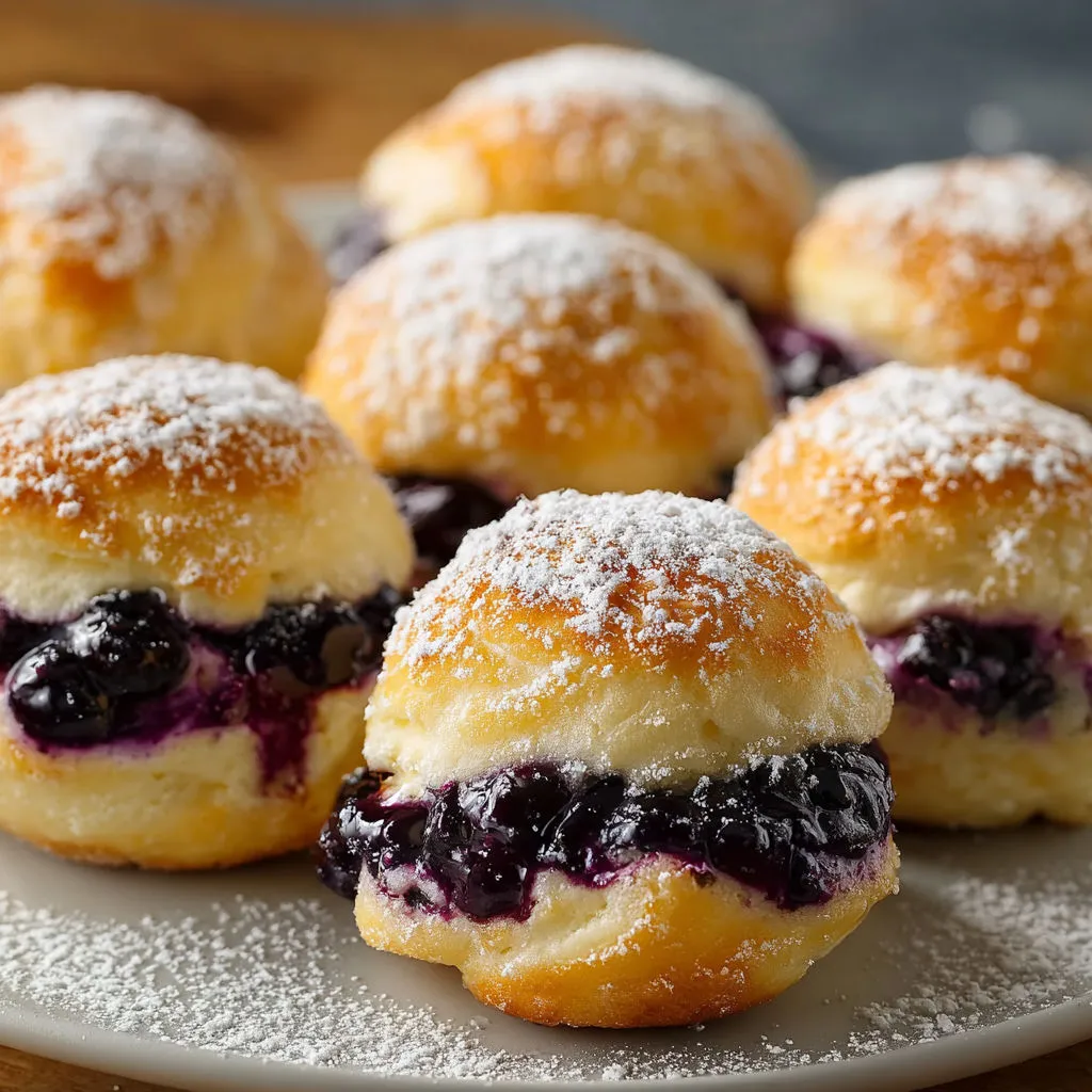Blueberry Pie Bombs: Irresistible Mini Dessert Recipe