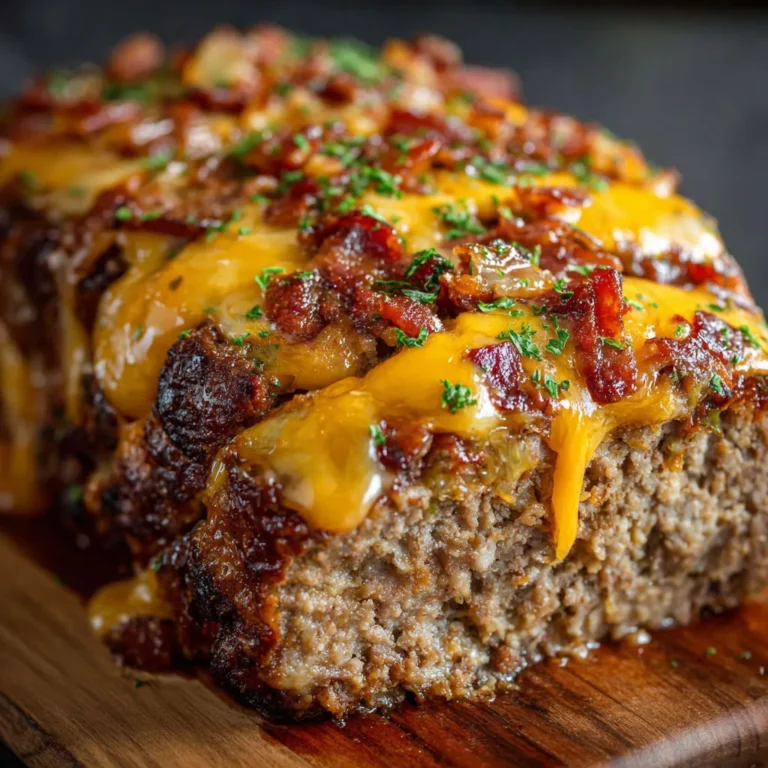 Cheesy Bacon Meatloaf: A Delicious Twist on a Classic