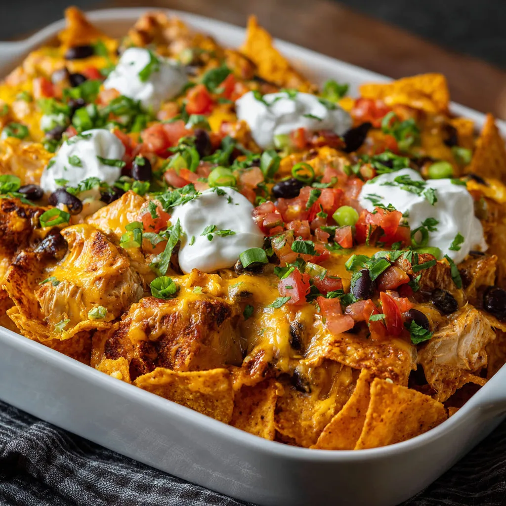 Cheesy Doritos Chicken Casserole: A Flavorful Bake