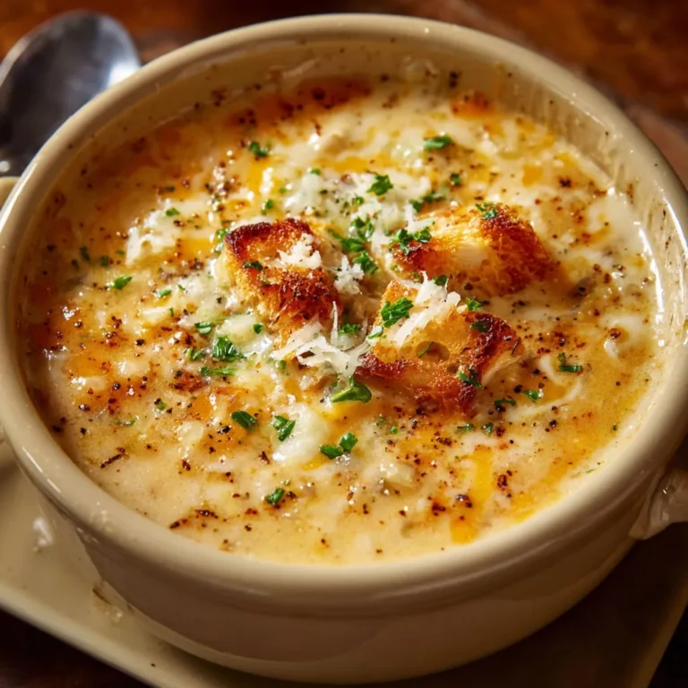 Cheesy Onion Soup Recipe for Cozy Evenings