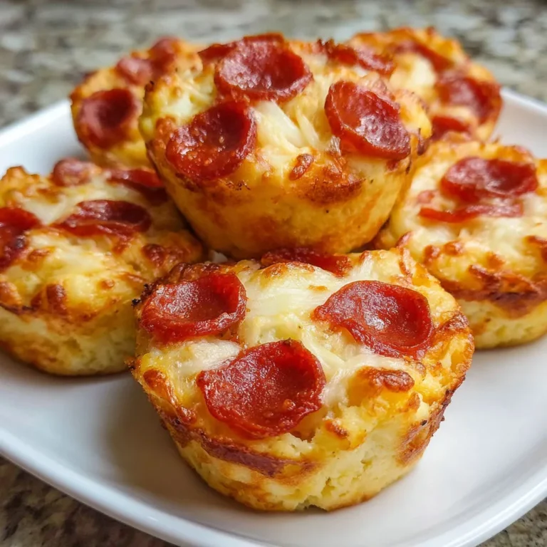 Cheesy Pizza Muffins: Easy Back-to-School Recipe