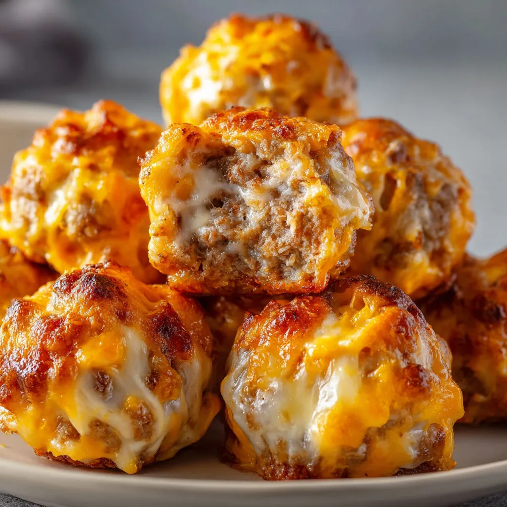 Cheesy Rotel Sausage Balls: Easy and Delicious Appetizer!