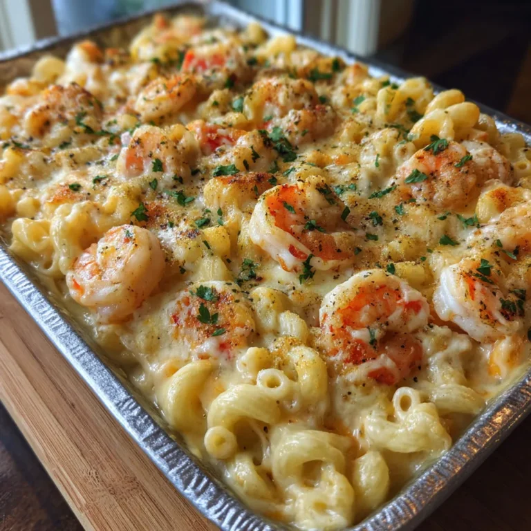 Cheesy Seafood Macaroni Recipe with Colby Jack Cheese