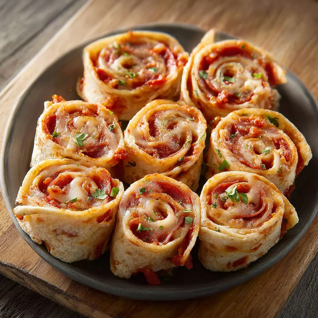 Cheesy Tortilla Pizza Rolls: Easy Baked Recipe