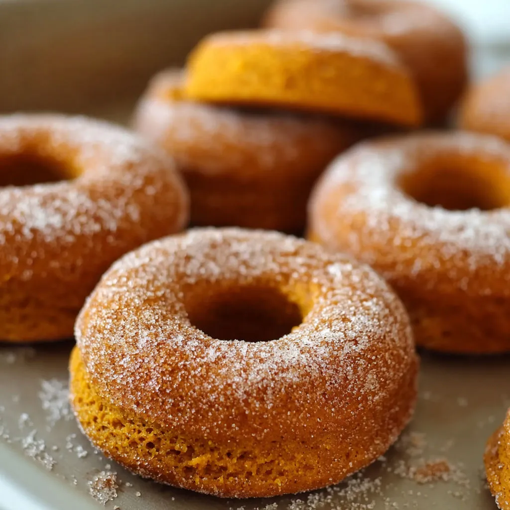 Cinnamon Pumpkin Donuts: Easy Fall Recipe