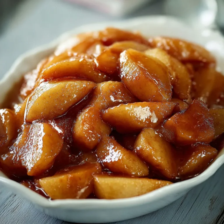 Cinnamon-Spiced Slow Cooker Fried Apples Recipe