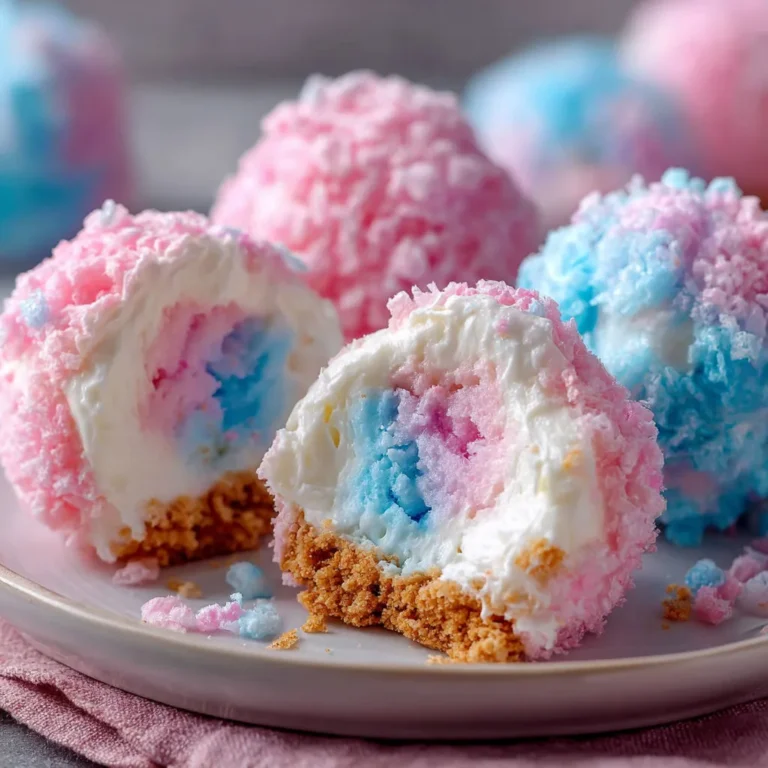Cotton Candy Cheesecake Bombs: Crispy and Irresistible!