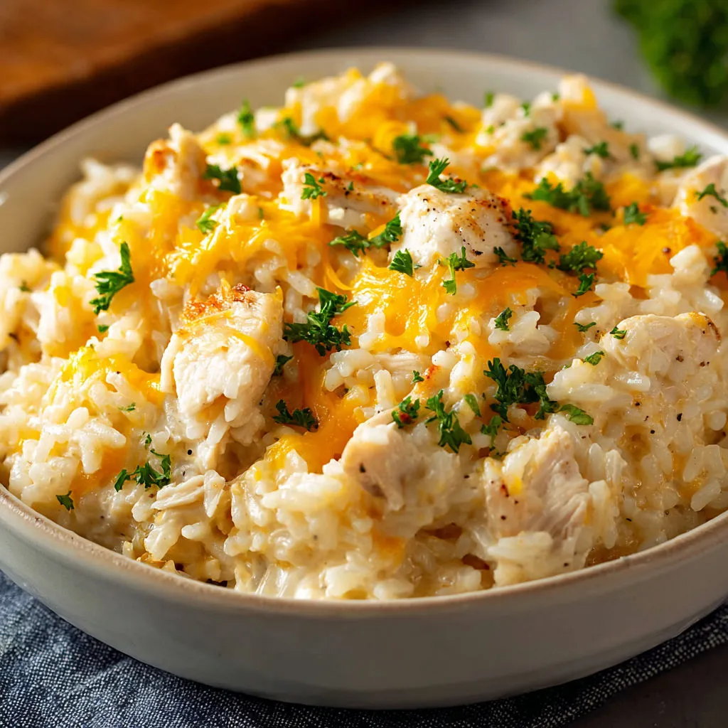 Creamy Angel Hair Chicken Casserole