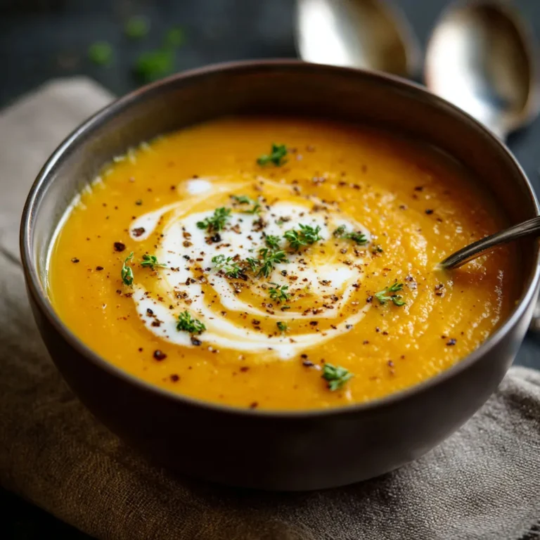 Creamy Butternut Squash Soup Recipe
