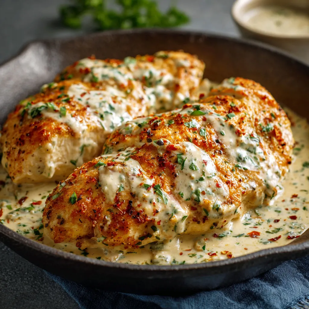 Creamy Cheese Chicken Casserole