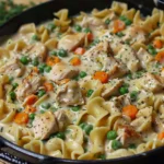 Creamy Chicken Pot Pie Pasta Recipe