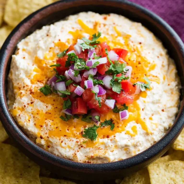 Creamy Cottage Cheese Queso Dip