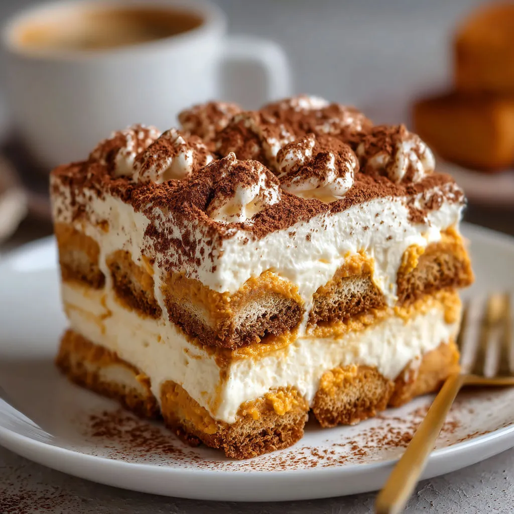 Creamy Pumpkin Tiramisu: Quick and Delicious Fall Dessert
