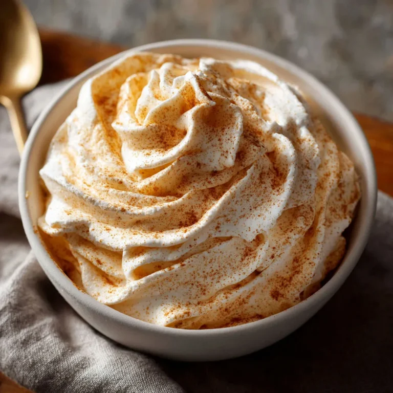 Creamy Pumpkin Whipped Topping: Easy Recipe