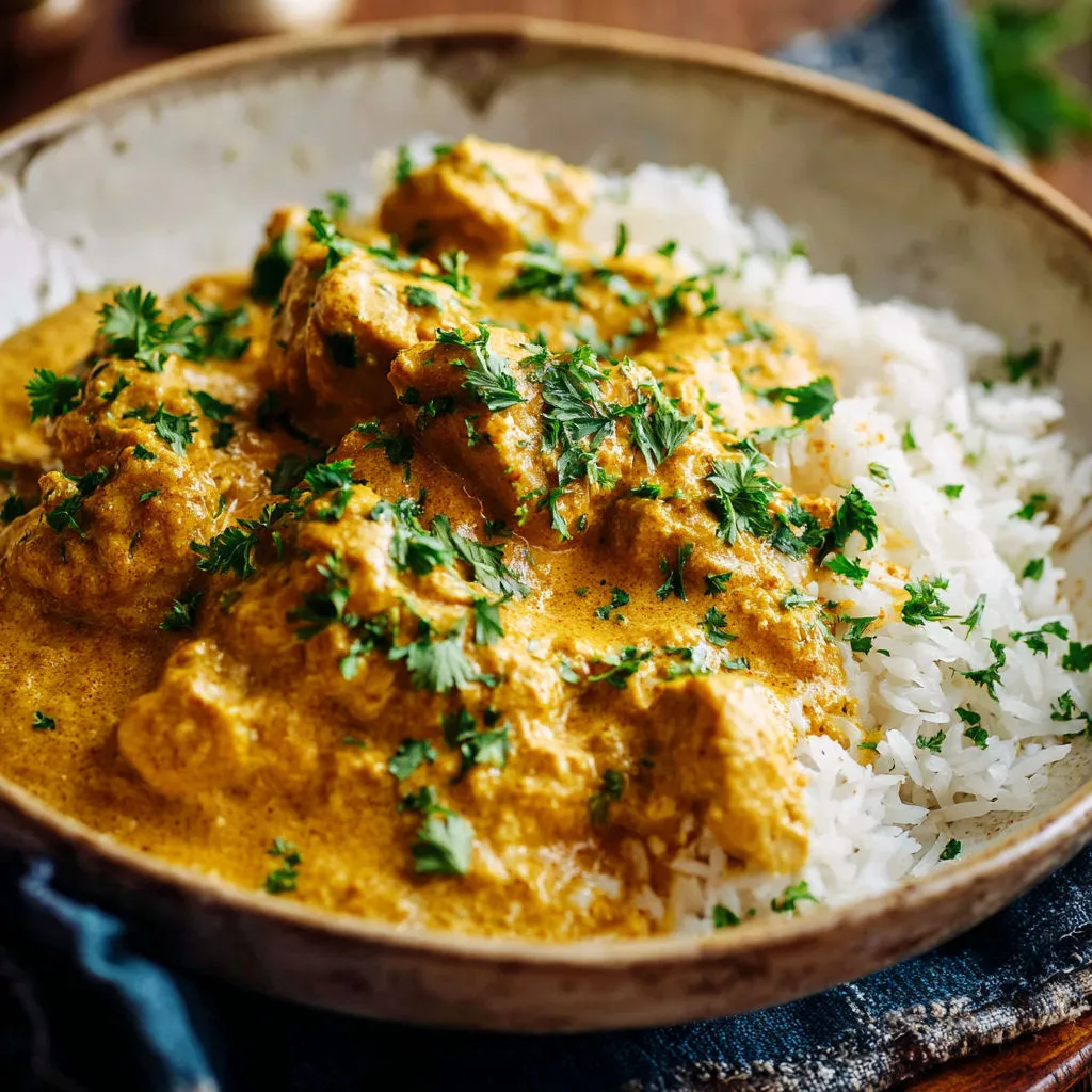 Creamy Spiced Chicken Korma Recipe