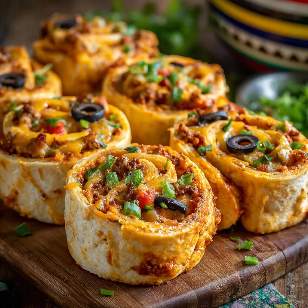 Creamy Taco Pinwheels: Easy Appetizer Recipe