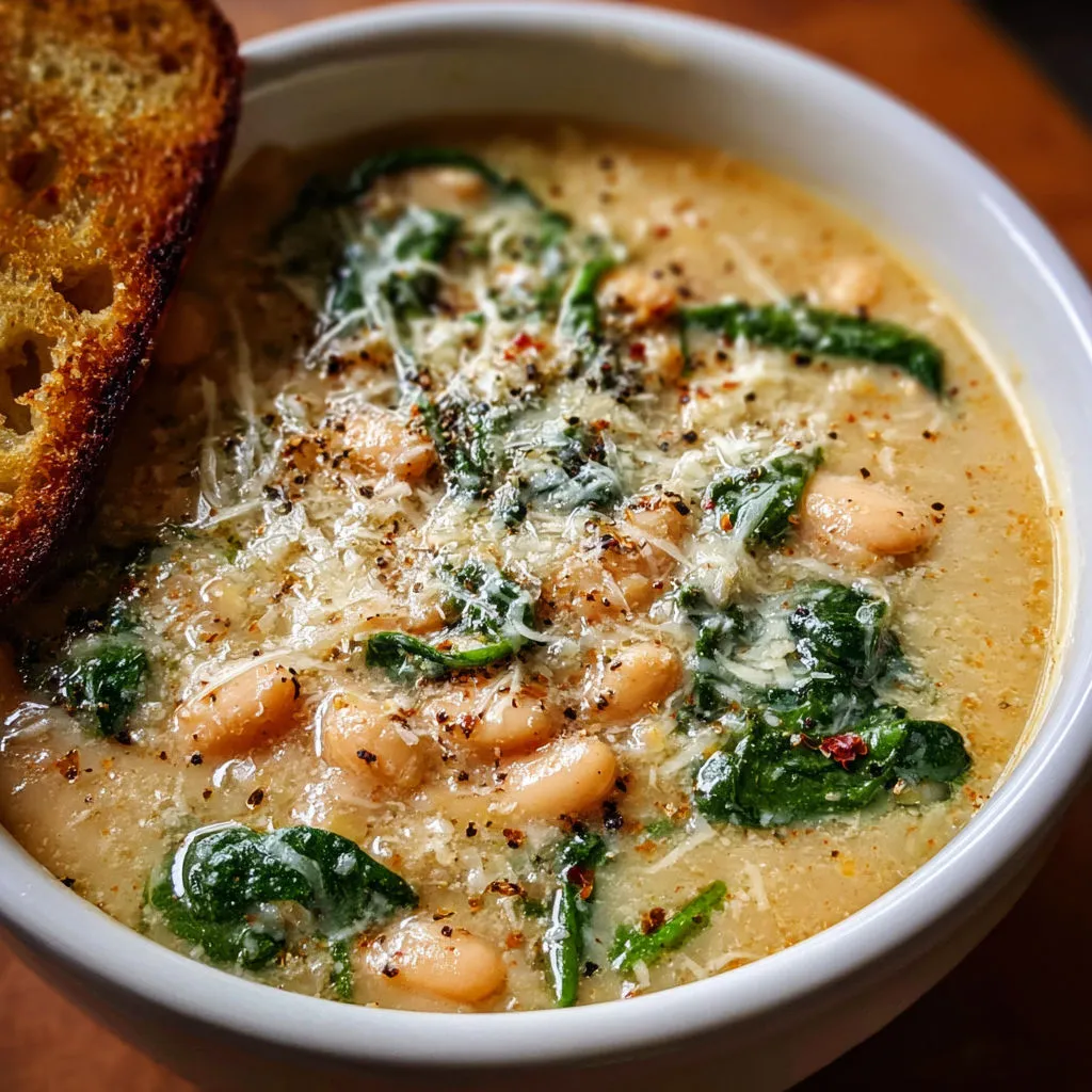 Creamy Tuscan Parmesan Soup Recipe