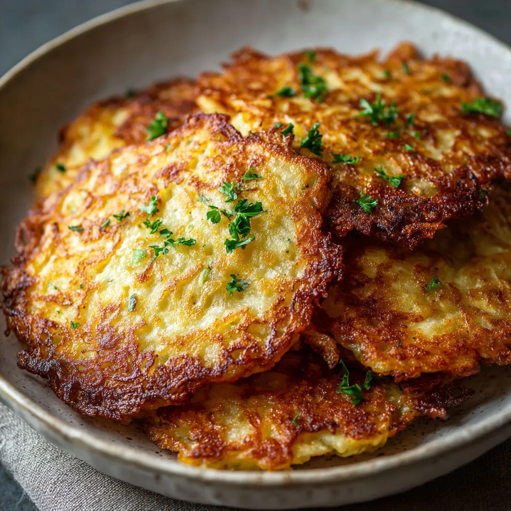 Crispy German Potato Pancakes Recipe