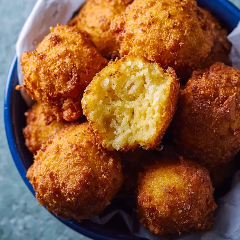 Crispy Homemade Onion Hush Puppies Recipe