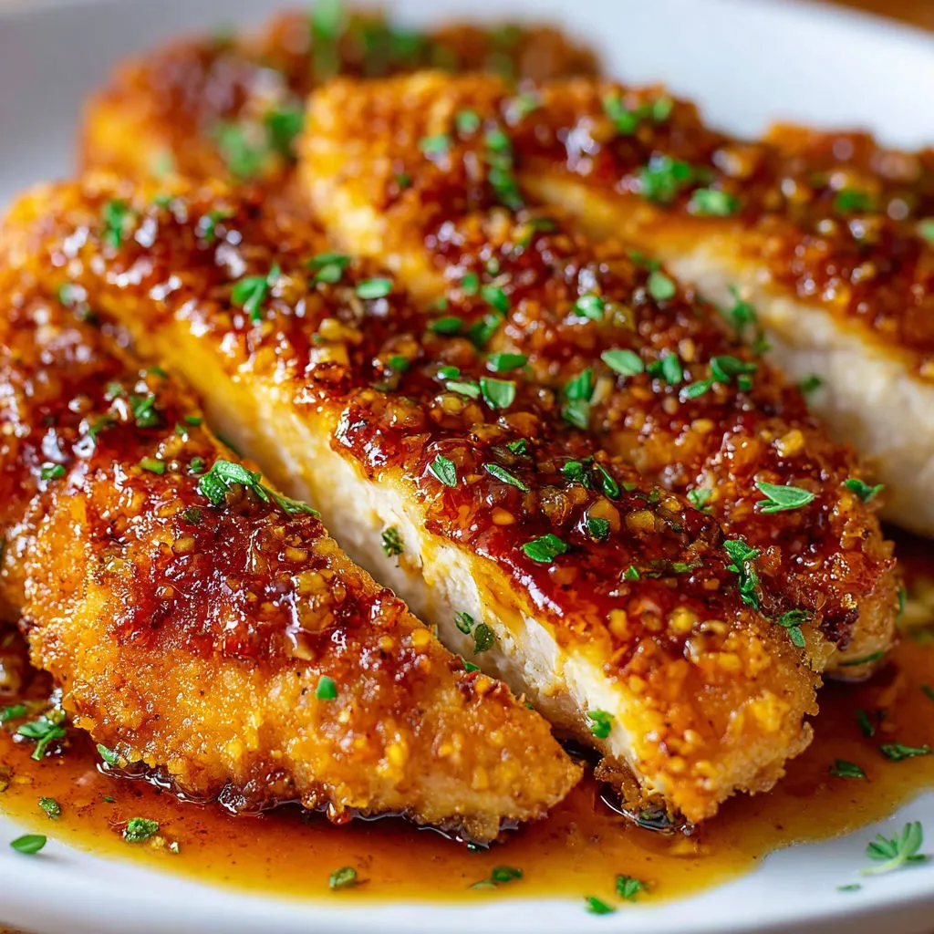 Crispy Honey Garlic Chicken Recipe