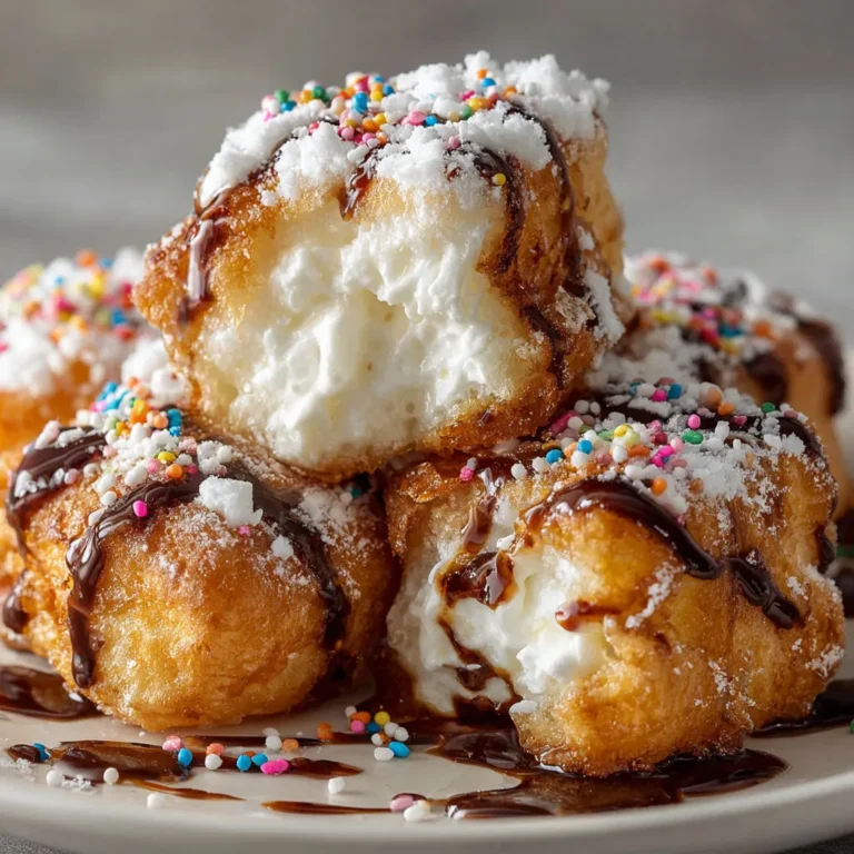 Crispy Marshmallow Delights: Deep-Fried Recipe