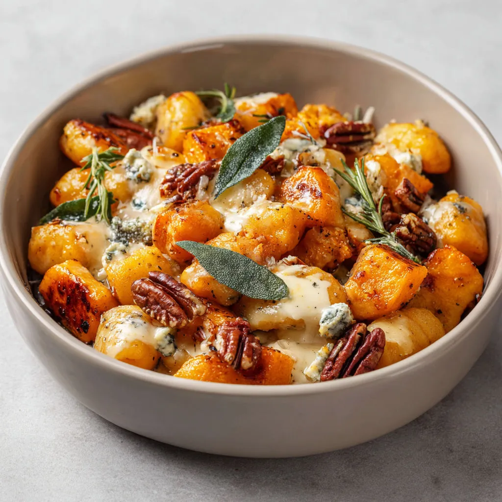 Crispy Pumpkin Gnocchi Bake: Air Fryer Recipe