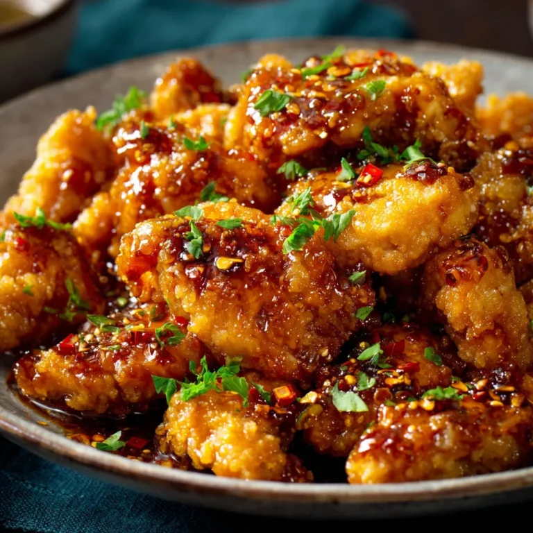 Crunchy Honey Chicken Recipe - Double the Flavor!