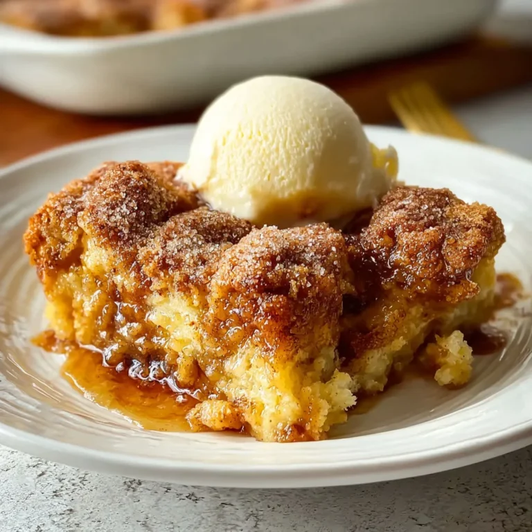 Decadent Brown Butter Snickerdoodle Cobbler Recipe