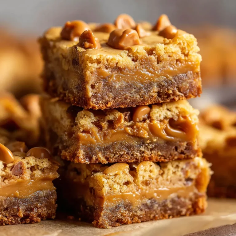 Decadent Butterscotch Toffee Cookie Bars