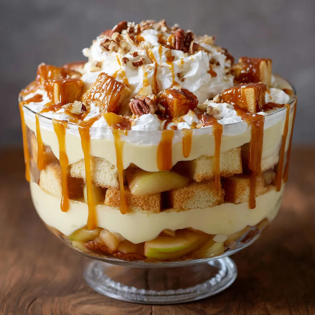 Decadent Caramel Apple Trifle Recipe