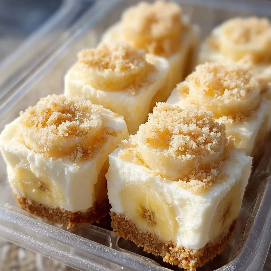 Decadent Cheesecake Banana Pudding Bites