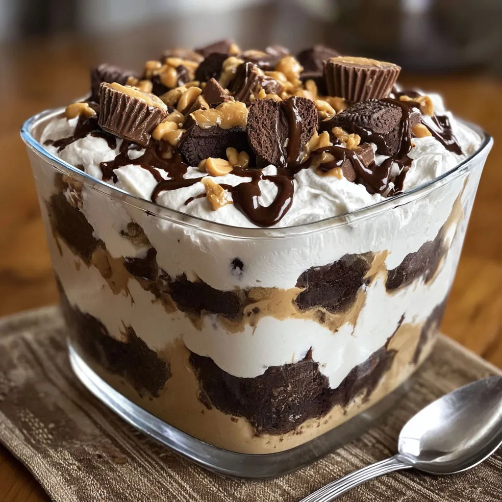 Decadent Chocolate Brownie Trifle Recipe