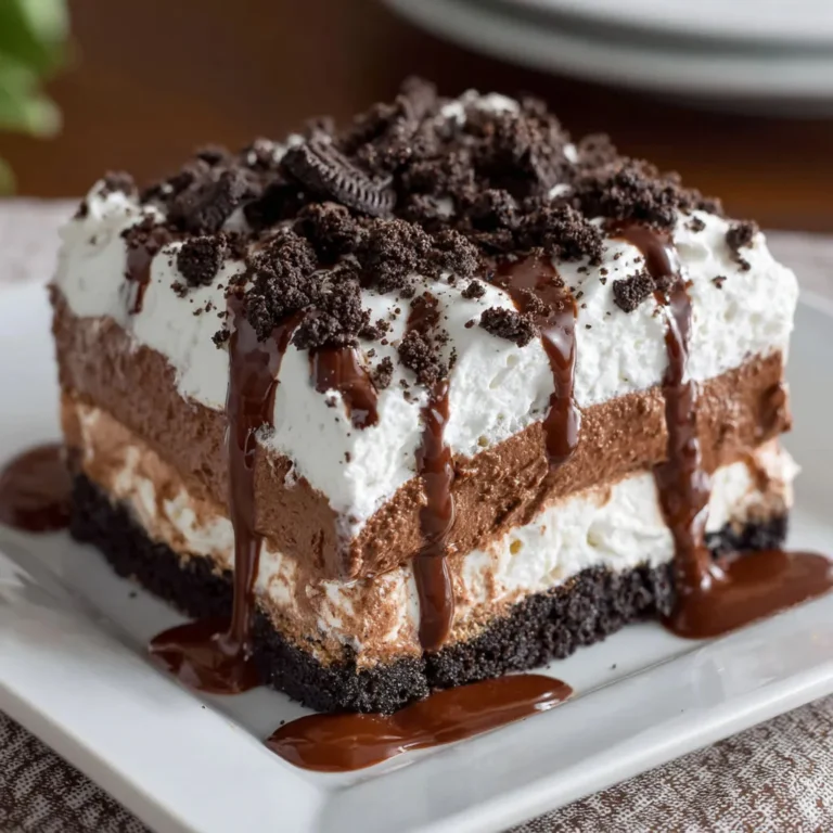 Decadent Chocolate Lasagna: Easy Layered Dessert Recipe
