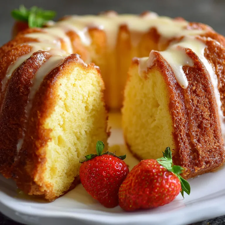 Decadent Cream Cheese Pound Cake Recipe
