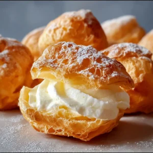 Decadent Homemade Cream Puffs Recipe