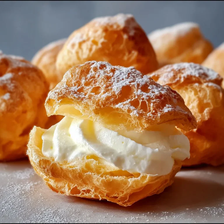 Decadent Homemade Cream Puffs Recipe