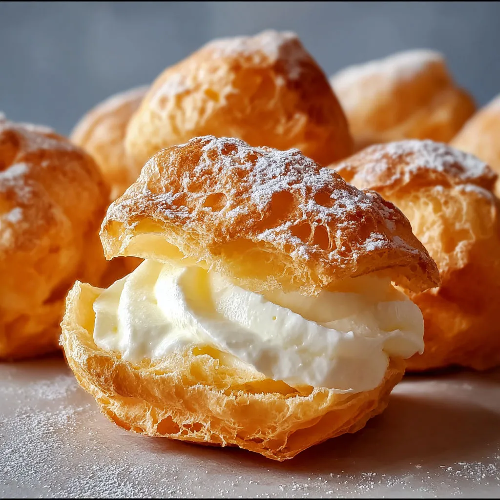 Decadent Homemade Cream Puffs Recipe