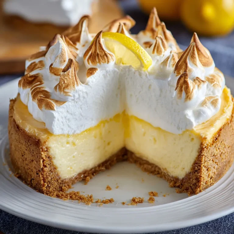 Decadent Lemon Meringue Cheesecake Recipe