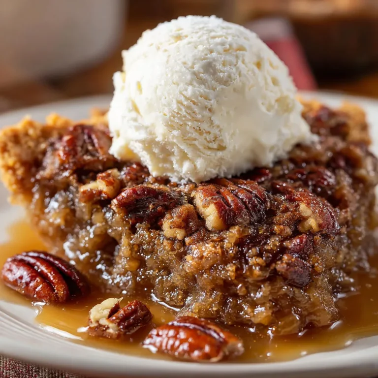 Decadent Pecan Pie Cobbler: A Heavenly Dessert