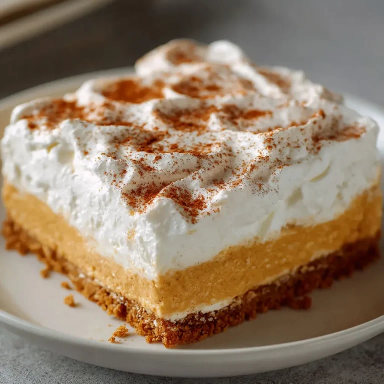 Decadent Pumpkin Cheesecake Layered Dessert