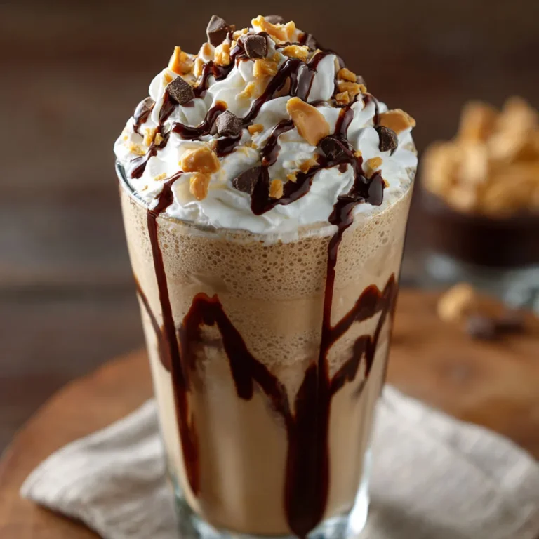 Decadent Reese's Peanut Butter Frappuccino Recipe