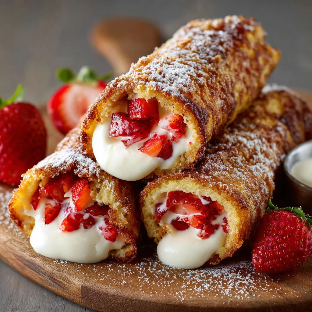 Decadent Strawberry Cheesecake French Toast Recipe