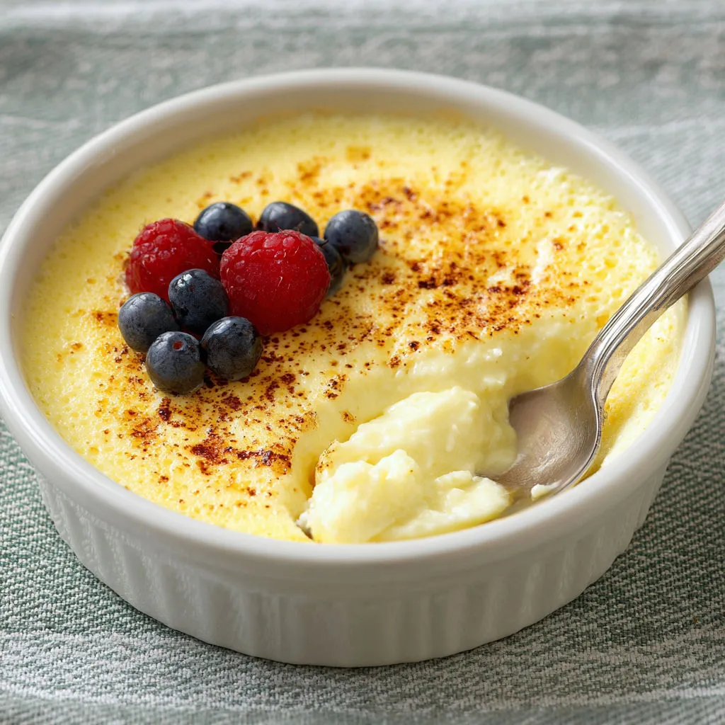 Delicious Baked Vanilla Custard Recipe
