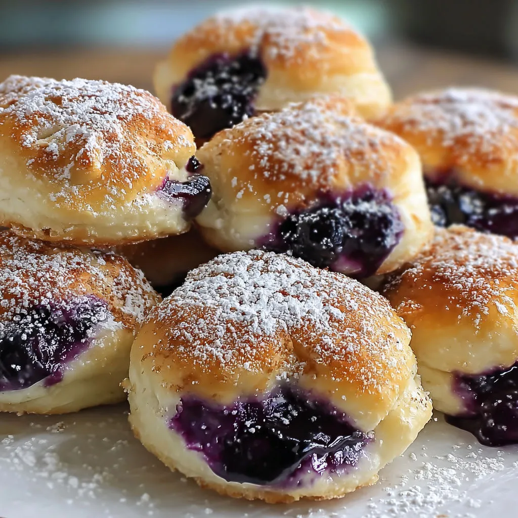 Delicious Blueberry Pie Bombs Recipe
