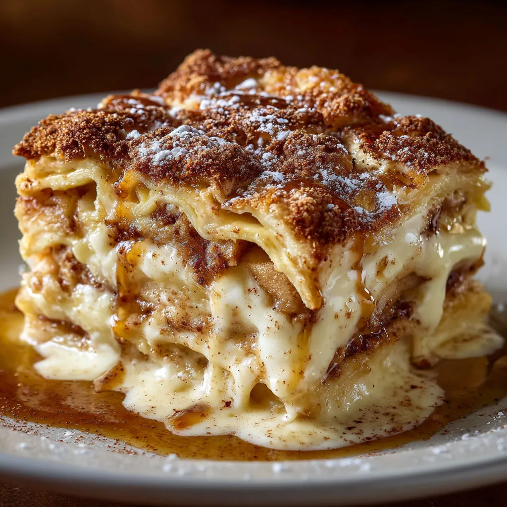 Delicious Cinnamon Apple Lasagna Recipe