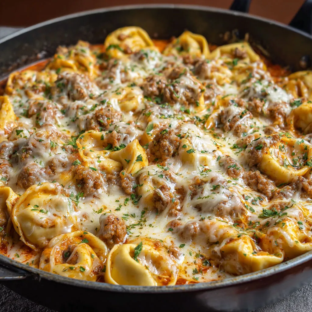 Delicious Creamy Italian Sausage Tortellini Recipe