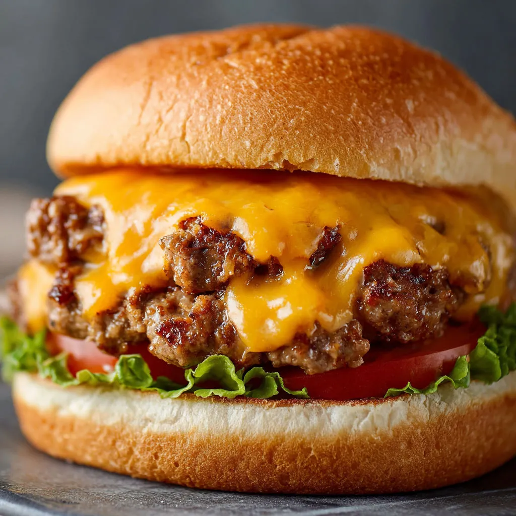 Delicious Crockpot Cheeseburgers with Ground Beef