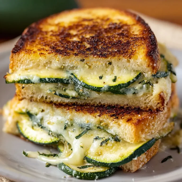 Delicious Garlic Butter Zucchini Melt Recipe
